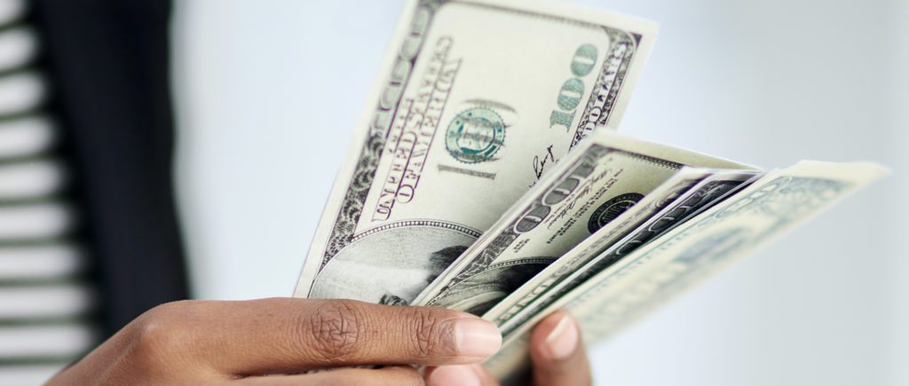 Holding money from car accident compensation