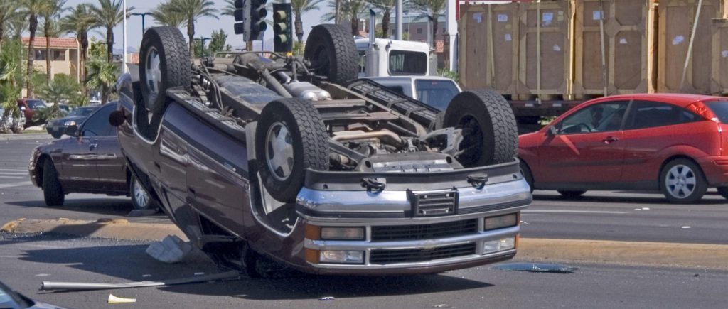Rollover collisions in Columbia, SC