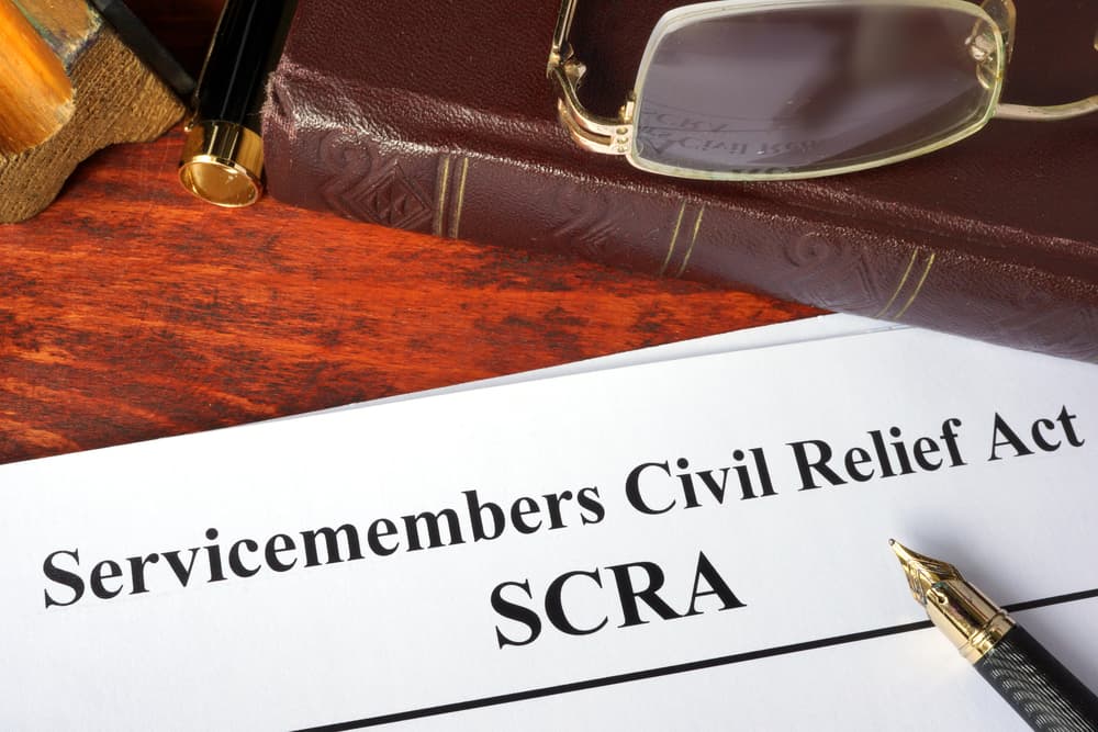 Servicemembers Civil Relief Act (SCRA)