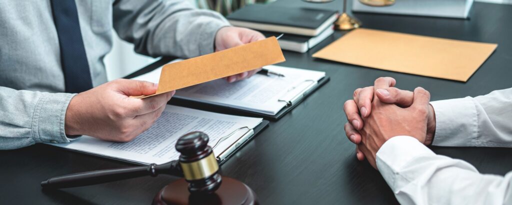 A client getting help with their personal injury deposition